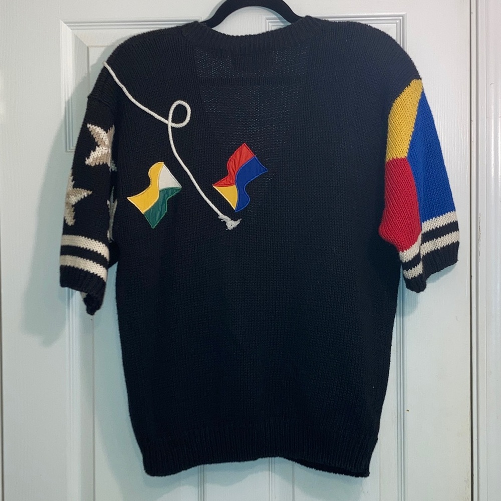 Sharon Young Black Sportswear Knit - Picture 3 of 3